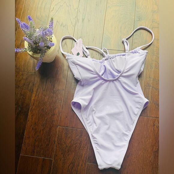 Wild Fable Swimsuit Lavender Size XS/0-2 NWT! One piece - Picture 3 of 10